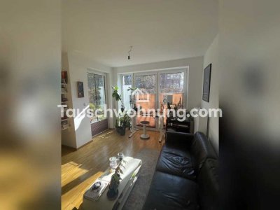 Tauschwohnung: 2Zi Neubau Ottensen mit Garten + Terrasse