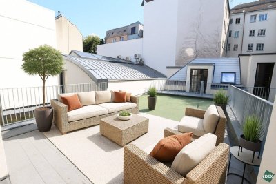 Marie | Terrassentraum im sanierten Altbau nahe Aumannplatz
