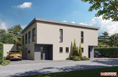 Moderne Doppelhaushälfte in Kottingbrunn: Ihr Erstbezug mit Garten und Terrasse in ruhiger Lage - hochwertige Bauweise und nachhaltige Energieversorgung