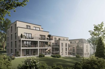 SEEQUARTIER EUTIN - Staffelgeschoss, ca. 18 m² Südwest-Dachterrasse, ca. 80 m², 3 Zi., TG-Stellplatz