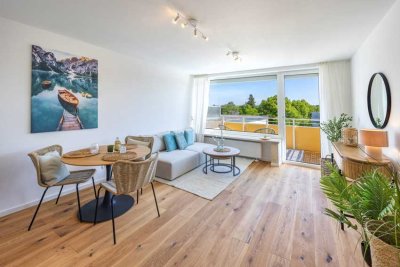 Erstbezug nach Sanierung: 2,5 Zimmer-Wohnung mit großem Balkon in Südausrichtung