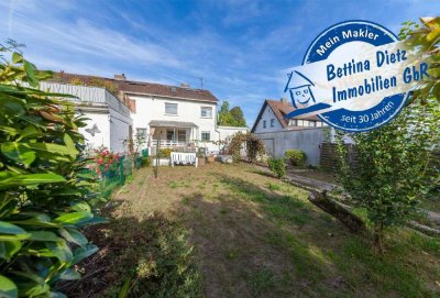 DIETZ: Einfamilienhaus auf tollem Grundstück mit Garage und Keller in Bad-Vilbel!