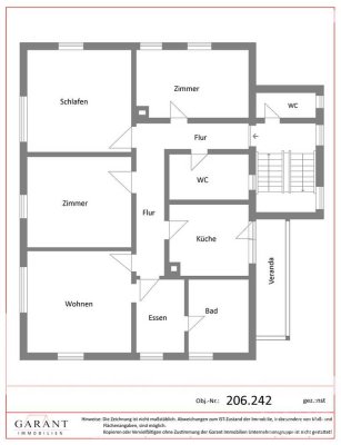 5 Zimmer-Wohnung mit Balkon und Garage
