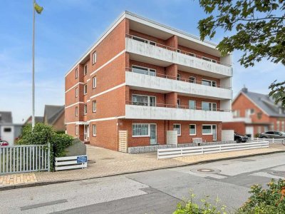 Strandnahe 1-Zimmer-Etagenwohnung in begehrter Lage in Westerland