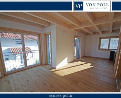 Moderne Wohnung am Stadtrand in KfW 40+ Ausführung