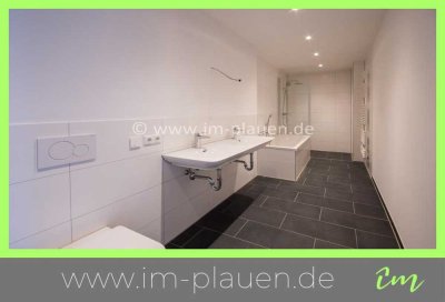 3.OG Aufzug barrierefrei - Neubau im Zentrum - Carport - Vinylboden, Balkon, Wanne u. Dusche