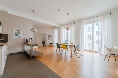 Einmalige Chance! *Exklusives City-Loft mit Gartenhaus-Ruhe im Herzen von Berlin*Kein Altbau!