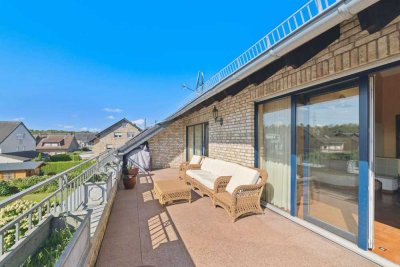 � Sonne, Raum & Sonnenterrasse – Großzügige Maisonette mit Kamin, Einbauküche & Außenstellplatz