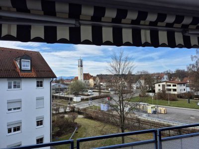 Familienfreundliche 4-Zimmer-Wohnung mit Bergblick - hochwertiger Küche - guter Ausstattung