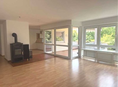 Erstbezug nach Renovierung - Wohnung mit großem Balkon, Kaminofen und Garage