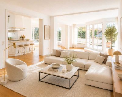 Penthouse in Toplage von Solln - sanierungsbedürftig mit außergewöhnlicher Dachterrasse