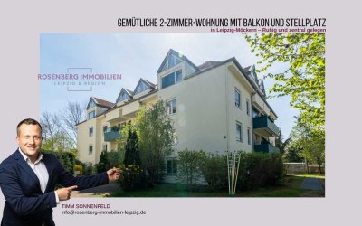 Vermietete 2-Zimmerwohnung mit Balkon in ruhiger Lage in Leipzig / Möckern
