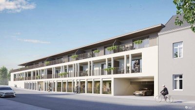 IHR NEUES ZUHAUSE IN DER HAASGASSE 8-10.
WOHNEN. WOHLFÜHLEN. WOLKERSDORF