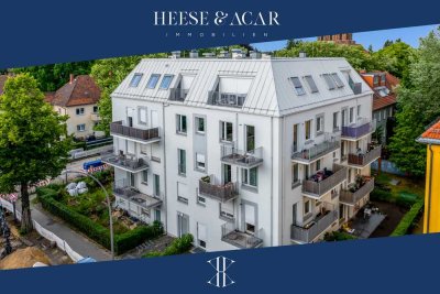 Reduzierte Provision – bezugsfrei: Wunderschöne, neuwertige 2-Zimmer-Wohnung mit eigenem Garten