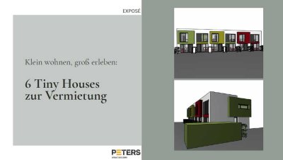 Charmante Tiny Houses in Köln Raderthal mit gehobener Ausstattung