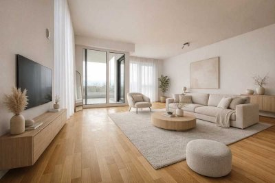 Neuwertige 3 Zimmer Wohnung mit EBK und hochwertigen Einbauschränken