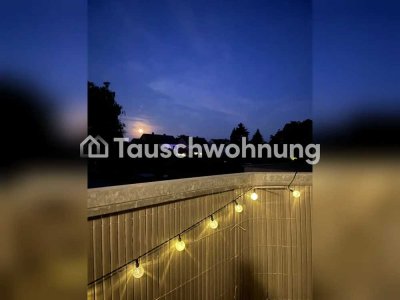 Tauschwohnung: Großzügige Maisonette-Wohnung mit 2 Balkonen gegen kleinere