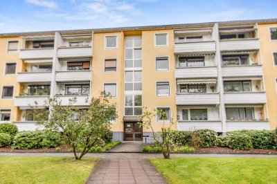 Bremen Mittelshuchting: Charmante 3-Zimmer-Wohnung mit Loggia und viel Gestaltungspotential