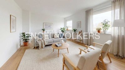 Modernes Wohnen – kernsanierte 2-Zimmer-Eigentumswohnung im 1. Obergeschoss in Schweinfurt