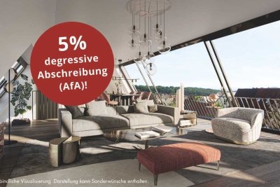 Sie suchen das Besondere? Neubau-DG-Wohnung mit Aussicht in Degerloch - jetzt begeistern lassen!