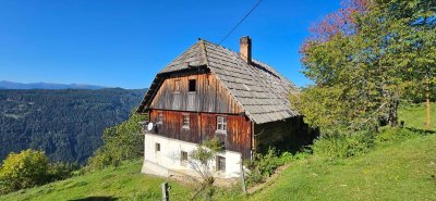 Traditioneller Bauernhof in Toplage auf der Stolzalpe in Murau /Steiermark auf 1400 Meter Höhe