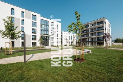 UNSEREINS. | NEUBAU | 2-Zimmer-Wohnung mit Westbalkon und Tiefgarage.