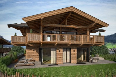 Luxuriöses Neubau-Chalet in Toplage von Oberndorf