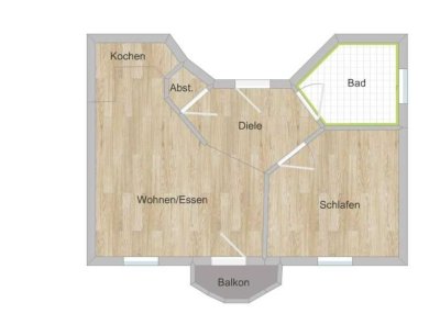 !Preissenkung! Helle 2-Zimmer-Wohnung in Blaustein mit Tiefgarage und Balkon!