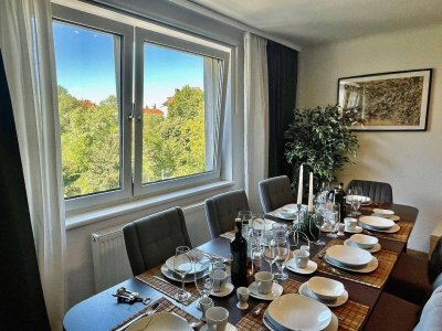 5 Zimmer Wohnung - möbliert - bis 9 Personen Kurzzeitmiete - all incl. ab 1 Monat bis 3 Jahre