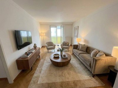 Stilvolle 2-Zimmer-Wohnung mit Fischgrätparkett &amp; Loggia - sofort bezugsbereit!