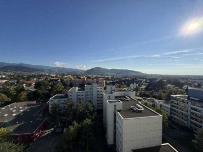 Den Wolken nahe – absoluter Traumblick im 12. Obergeschoss – 4 Zi. ETW mit 2 Balkonen