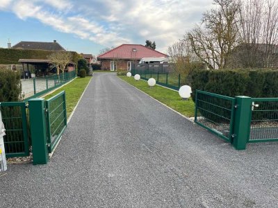 Exklusiver Bungalow mit Walmdach barrierefrei