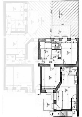 Sehr ruhighe sanierte 3-Zimmer Wohnung mit Garten in Berlin-Friedrichshain