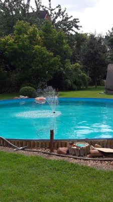 DHH, super Grundstück und Potenzial, 7m Pool