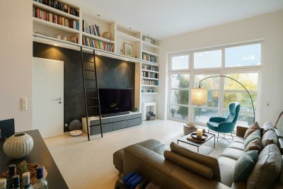 Bildschön: 5-Zi-Family-Townhouse im Kleianshof!  Studio, Dachterrasse, Garten, TG-Stellplatz!