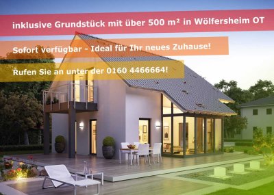 � ACHTUNG! � wunderschönes Einfamilienhaus inkl. Grundstück als A+ Effizienzhaus sucht Baufamilie!