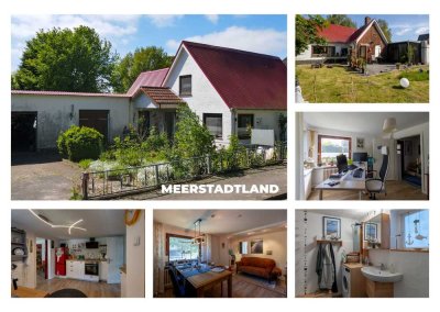Kleines Haus im Grünen bietet viel Nutzfläche - ideal für tatkräftige Singles oder Paare mit Ideen!