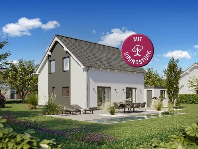 Architektenhaus - modern. massiv. individuell - genau richtig! (inkl. Grundstück)