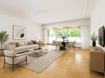 Helle und bezugsfreie 3-Zimmer-Wohnung mit Balkon, Einbauküche & TG-Stellplatz in Albachten