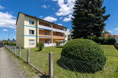 Erstbezug nach Sanierung mit Balkon: Ansprechende 2-Zimmer-Wohnung in Altötting