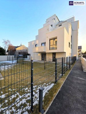 Die schöne Seite Wiens! TOP Neubauprojekt im Grünen - Klimaaktiv Bronze! Perfekte Raumaufteilung + Luftwärmepumpe und Solaranlage + Grün- und Ruhelage + Garage!