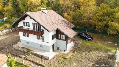 Sanierungsbedürftiges Haus am Stadtrand von Salzburg