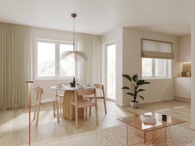 Stilvolle Seeblick-Wohnung mit öffentlichen See-Zugang