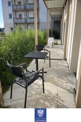 Rollstuhlgerechte Wohnung mit Fußbodenheizung, edlem Bad, moderner EBK, Terrasse!