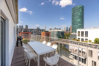 Wohnen am Wasser - Erstklassiges Penthouse auf der Mole mit exklusivem Design Interieur