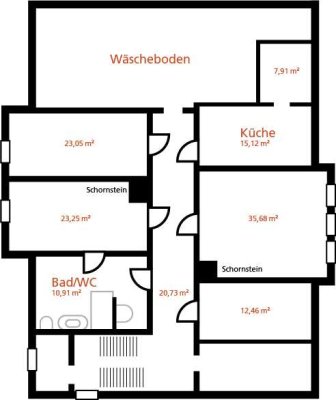 Freundliche und sanierte 4-Zimmer-Wohnung in Herrnhut