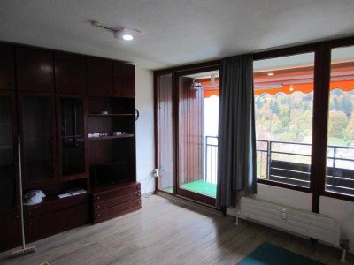 Bad Herrenalb 1Zi App 38qm, Balkon, Teeküche, Bad mit Dusche, Bj 1976