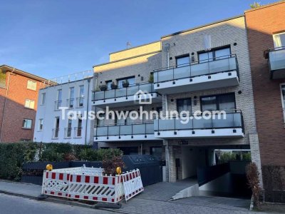 Tauschwohnung: Zwei Zimmer Neubau Wohnung mit ca. 20m2 Dachterrasse
