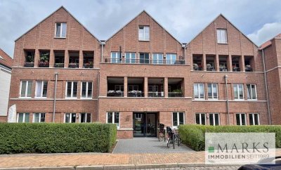 Moderne 3-Zimmer-Erdgeschosswohnung in hochwertiger Wohnanlage mit zwei Terrassen und Tiefgaragenste