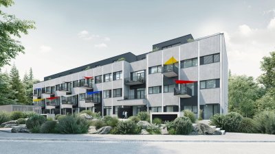 BILLY UP | YOUR STORY - YOUR SPACE 3-Zimmer-Design-Gartenwohnung am Naturschutzgebiet urban, modern, nachhaltig &amp; außergewöhnlich T1